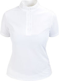 4Riders Reitshirt für Damen in Weiß aus Baumwolle Größe 34 – Bild 1 von 2