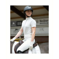Produktbild von 4Riders Reitshirt für Damen in Weiß aus Baumwolle Größe 36