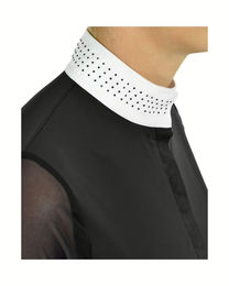 4Riders Reitshirt München Damen Langarmshirt Schwarz Transparent aus Baumwolle Größe 36 – Bild 1 von 2