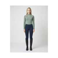 Produktbild von 4RIDERS Reitshirt Riga Funktions-Langarmshirt für Damen in Grün Größe S