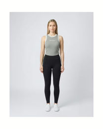 4Riders Reitshirt Tank-Top Leiria für Damen aus Baumwolle Grün XS – Bild 1 von 2