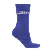 Produktbild von 4Riders Reitsocken Madrid Blau aus Baumwolle Unisex