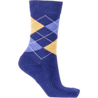 Produktbild von 4Riders Reitsocken Unisex aus Baumwolle Blau Petrol Orange Bunt Größe 43-46