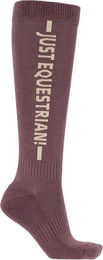 Produktbild von 4Riders Reitsocken Unisex aus Baumwolle Braun Größe 39-42