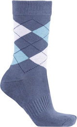 Produktbild von 4Riders Reitsocken Unisex aus Baumwolle Grün Blau Größe 31-34