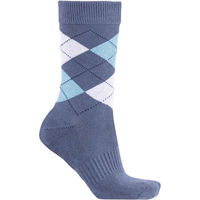 Produktbild von 4Riders Reitsocken Unisex aus Baumwolle Grün Blau Größe 39-42