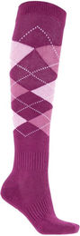 Produktbild von 4Riders Reitsocken Unisex aus Baumwolle Rosa Lila Größe 35-38