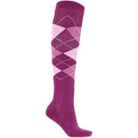 Produktbild von 4Riders Reitsocken Unisex aus Baumwolle Rosa Lila Größe 35-38