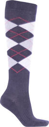 Produktbild von 4Riders Reitsocken Unisex aus Baumwolle Schwarz Grau Größe 35-38