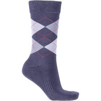 Produktbild von 4Riders Reitsocken Unisex aus Baumwolle Schwarz Grau Größe 39-42
