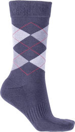 Produktbild von 4Riders Reitsocken Unisex aus Baumwolle Schwarz oder Grau Größe 43-46