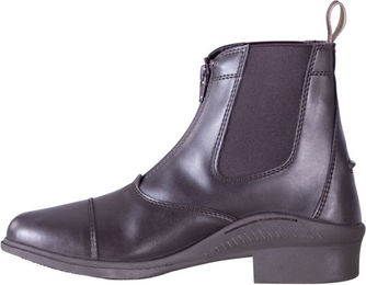 4RIDERS Reitstiefel Eco II Frontzip Unisex aus Kunstleder in Schwarz oder Braun – Bild 1 von 4