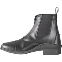 Produktbild von 4RIDERS Reitstiefel Eco II Frontzip Unisex Schwarz Kunstleder Größe 40