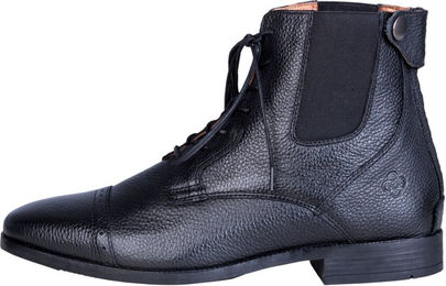 4Riders Reitstiefel New Allround LaceZip aus Leder Schwarz Unisex Größe 43 – Bild 1 von 4