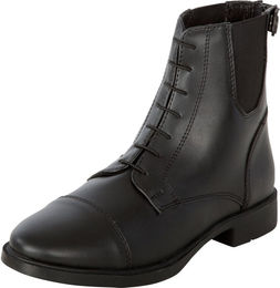 4RIDERS Reitstiefeletten Eco LaceZip für Damen aus Kunstleder Schwarz Größe 40 – Bild 1 von 2