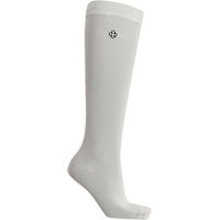 Produktbild von 4Riders Reitstrümpfe Kniestrümpfe Unisex aus Nylon Grau und Weiß Größe 42-46