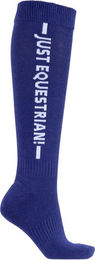 Produktbild von 4Riders Reitstrümpfe Rom Kniestrümpfe Unisex Blau Baumwolle Größe 39-42