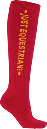 Produktbild von 4Riders Reitstrümpfe Rom Kniestrümpfe Unisex Rot Baumwolle Größe 39-42