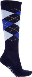 Produktbild von 4Riders Reitstrümpfe Unisex aus Baumwolle Blau Bunt Größe 39-42