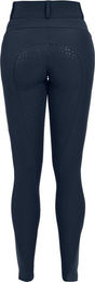 4Riders Thermo-Reithose Boston Full Grip für Damen in Blau – Bild 1 von 3