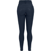 Produktbild von 4Riders Thermo-Reithose Boston Full Grip für Damen in Blau Größe 42