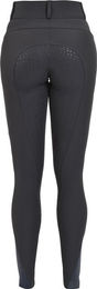 4Riders Thermo-Reithose Boston Full Grip für Damen in Grau oder Schwarz – Bild 1 von 4