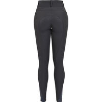 Produktbild von 4Riders Thermo-Reithose Boston Full Grip für Damen in Grau oder Schwarz