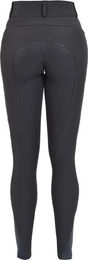 4Riders Thermo-Reithose Boston Full Grip für Damen in Grau oder Schwarz – Bild 1 von 3