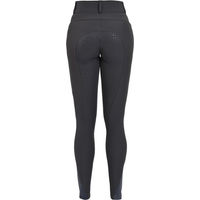 Produktbild von 4Riders Thermo-Reithose Boston Full Grip für Damen in Grau oder Schwarz