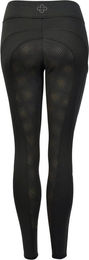 4Riders Thermo-Reitleggings Calgary Full Grip Damen Winter Reithose Schwarz – Bild 1 von 3