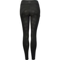 Produktbild von 4Riders Thermo-Reitleggings Calgary Full Grip Damen Winter Reithose Schwarz