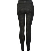 Produktbild von 4Riders Thermo-Reitleggings Calgary Full Grip Damen Winter Reithose Schwarz Größe 42
