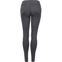Produktbild von 4Riders Thermo-Reitleggings Calgary Full Grip für Damen in Grau
