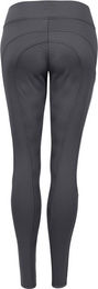 4Riders Thermo-Reitleggings Calgary Full Grip für Damen in Grau – Bild 1 von 4
