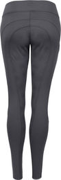 4Riders Thermo-Reitleggings Calgary Full Grip für Damen in Grau – Bild 1 von 4