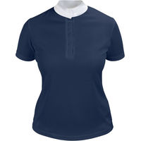 Produktbild von 4Riders Turniershirt Basic Berlin Reitshirt Unisex Blau aus Polyester Größe 40