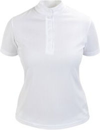 4Riders Turniershirt Basic Berlin Reitshirt Unisex Weiß Größe 38 – Bild 1 von 3
