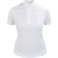 Produktbild von 4Riders Turniershirt Basic Berlin Reitshirt Unisex Weiß Größe 44