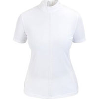 Produktbild von 4Riders Turniershirt Dakota Damen Reitshirt aus Baumwolle Weiß Größe 34