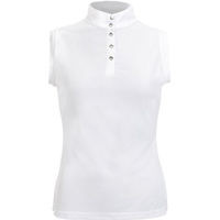 Produktbild von 4Riders Turniertop Bern Reitshirt für Damen in Weiß aus Polyester Größe 34