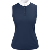 Produktbild von 4Riders Turniertop Florenz Reitshirt für Damen in Blau Größe 36