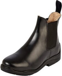 4Riders Winter Reitstiefeletten New Allround aus Leder für Damen in Schwarz Größe 43 – Bild 1 von 6