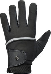 4RIDERS Winterreithandschuhe Warschau wasserdicht Schwarz – Bild 1 von 3