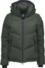 4Riders Winterreitjacke Tallinn für Damen wasserdicht Grün – Bild 1 von 2