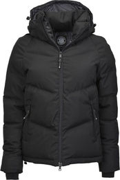 4RIDERS Winterreitjacke Tallinn für Damen Schwarz wasserabweisend – Bild 1 von 4