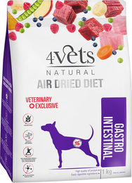 Produktbild von 4Vets Natural Canine Gastro Intestinal Getreidefreies Hundetrockenfutter Rind und Pute 2 x 1 kg - 2 x 1 kg