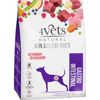 Produktbild von 4Vets Natural Canine Gastro Intestinal Getreidefreies Hundetrockenfutter Rind und Pute 2 x 1 kg - 2 x 1 kg