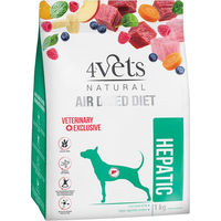 Produktbild von 4Vets Natural Canine Hepatic Diätfutter für Hunde mit Leber 1 kg - 1 kg