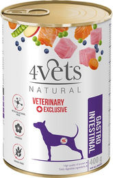Produktbild von 4Vets Natural Hund Gastro Intestinal Nassfutter Adult Getreidefrei 6 x 400 g - 6 x 400 g