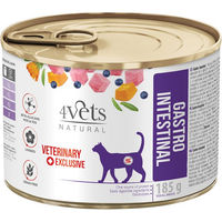 Produktbild von 4Vets Natural Katze Gastro Intestinal Nassfutter Magen-Darm Diätfutter 6 x 185 g - 6 x 185 g